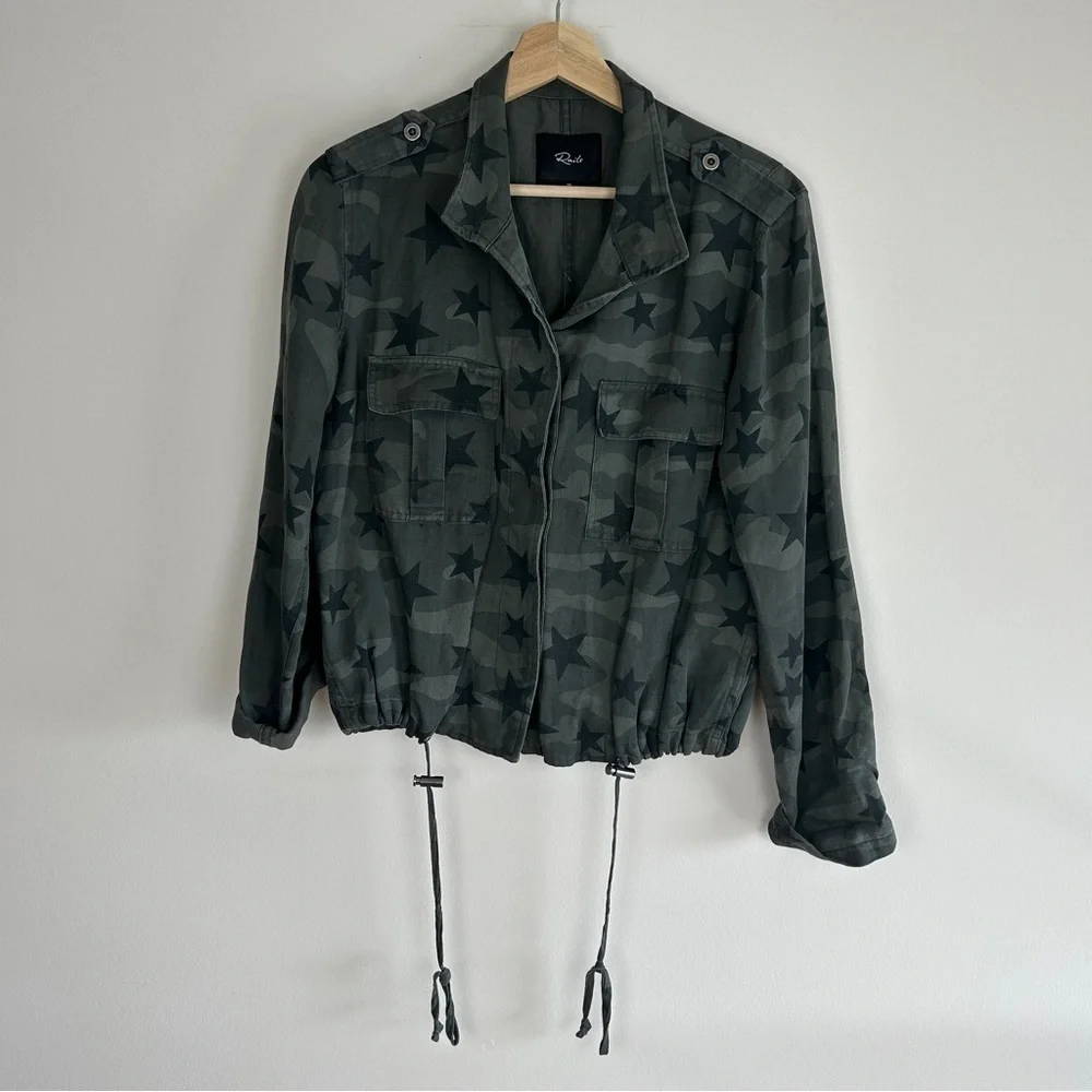 Rails Maverick Camo Star Military jacket